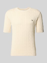 Slim Fit T-Shirt in Strick-Optik von REVIEW - 23
