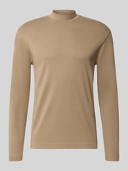 Longsleeve mit Stehkragen Modell 'MORITZO' von DRYKORN Beige - 13