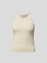 Top in Strick-Optik von Extreme Cashmere Beige - 46