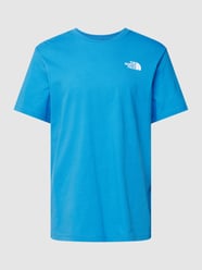 T-shirt z nadrukiem z logo model ‘Redbox’ od The North Face Niebieski - 18