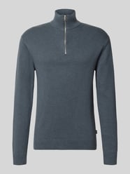 Slim Fit Strickpullover aus reiner Baumwolle Modell 'MILANO' von JACK & JONES - 45