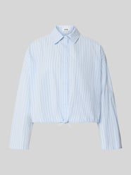 boxy fit blouse met verdekte knoopsluiting model 'FIONEL' van DRYKORN - 32