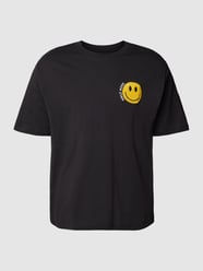 T-Shirt mit Label-Stitching von MCNEAL Schwarz - 35