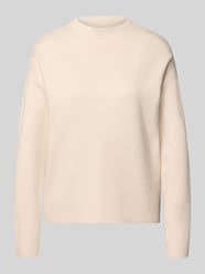 Oversized Strickpullover mit geripptem Stehkragen von Christian Berg Woman - 47