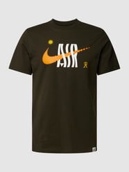 T-Shirt mit Motiv-Print von Nike Schwarz - 31