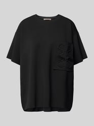 Oversized T-Shirt mit Logo-Details Modell 'Clean Scuba' von Smith and Soul Schwarz - 26