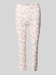 Super Skinny Fit Hose mit fixierten Bügelfalten von SEDUCTIVE Beige - 10