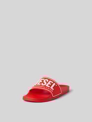 Slides mit Label-Detail von Diesel Orange - 22
