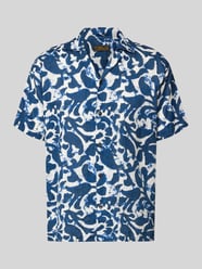regular fit vrijetijdsoverhemd in all-over look model 'BILBAO' van JACK & JONES Premium - 42