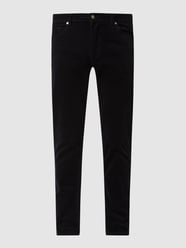Regular fit corduroy broek met stretch  van Christian Berg Men Blauw / turquoise - 43