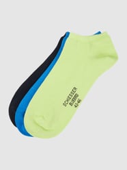 Sneakersocken mit Stretch-Anteil im 3er-Pack Modell 'Solid' von Schiesser Gelb - 20
