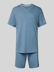 Pyjama mit V-Ausschnitt von Schiesser - 29