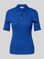 Slim Fit Poloshirt aus Baumwoll-Modal-Mix von Marc O'Polo - 4