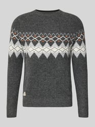 Relaxed fit gebreide pullover met wol, model 'PRESLEY' van Pepe Jeans - 15