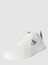Sneaker mit Label-Detail Modell 'CHUNKY' von Calvin Klein Jeans Weiß - 4