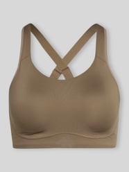 Sport-bh met verstelbare bandjes van adidas Training Beige - 47