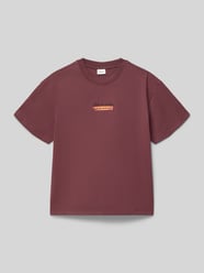 męski t-shirt o kroju regular fit z czystej bawełny od s.Oliver RED LABEL - 18