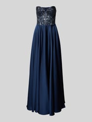 Abendkleid mit Pailletten und Perlen von Laona - 38