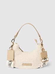 Handtasche mit Teddyfell Modell 'SPECIAL CAMY' von VALENTINO BAGS Beige - 11