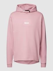 Hoodie mit Label-Detail von BALR. Rosa - 20
