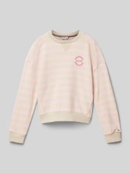 Sweatshirt mit Rundhalsausschnitt von Tommy Hilfiger Teens Pink - 20