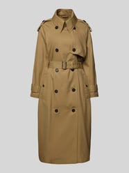 Trenchcoat mit Leistentaschen Modell 'EXHALL' von Drykorn Beige - 14