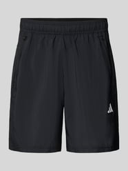 Korte regular fit broek met logodetail van adidas Training - 23