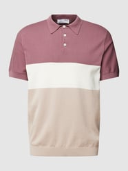 Poloshirt mit elastischen Abschlüssen Modell 'MATTIS' von Selected Homme Rosa - 10