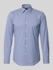 slim fit zakelijk overhemd met kentkraag model 'P-HANK-K-261' van BOSS - 34