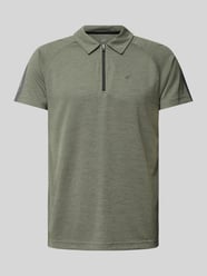 Regular Fit Poloshirt mit Logo-Print Modell 'IVO' von Joy Grau - 48