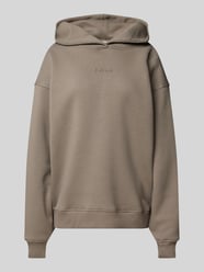 Hoodie mit Label-Stitching Modell 'Abby' von LeGer by Lena Gercke Braun - 15