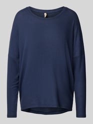 Gebreide pullover met extra brede schouders, model 'Biara' van Soyaconcept - 38