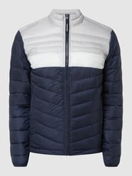 Gewatteerd jack met opstaande kraag van Jack & Jones Blauw - 43