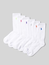 Socken mit Rippenbündchen im 6er-Pack von Polo Ralph Lauren - 14