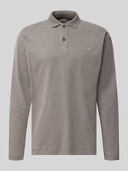 Relaxed Fit Poloshirt aus reiner Baumwolle von Marc O'Polo Beige - 44