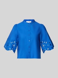 Bluzka o kroju regular fit z haftem angielskim model 'Marika' od GUIDO MARIA KRETSCHMER WOMAN - 20