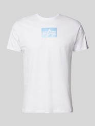 T-Shirt mit Label-Print von Alpha Industries - 38