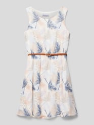 Minikleid mit floralem Muster von Happy Girls Weiß - 7