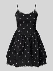 Minikleid mit verstellbaren Spaghettiträgern von Gina Tricot - 4