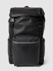 Rucksack mit Label-Details Modell 'Elliott' von HUGO Schwarz - 7