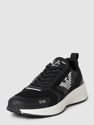 Sneaker mit Label-Details Modell 'FUTURE' von EA7 Emporio Armani Schwarz - 32