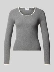 Slim Fit Pullover mit Woll-Anteil von Jake*s Casual - 41