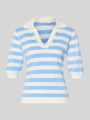 Koszulka polo o kroju slim fit z mieszanka wiskozy model 'Morla' od b.young - 48