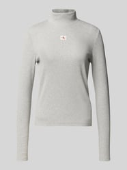 Shirt met lange mouwen en opstaande kraag van Calvin Klein Jeans - 46