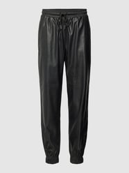 Hose in Leder-Optik Modell 'OLYMPIA' von Vero Moda Schwarz - 37