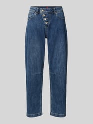 Relaxed Fit Barrel Jeans aus Baumwoll-Mix mit Viskose-Anteil Modell 'Relaxed Malibu' von Buena Vista - 37