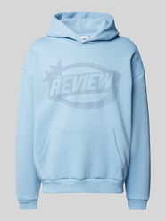 Hoodie mit Kapuze von REVIEW Blau - 31