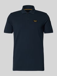 Slim Fit Poloshirt mit Label-Stitching Modell 'TRACKWAY' von PME Legend - 32