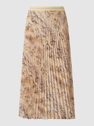Maxirok in slangenlook  van Rich & Royal Geel - 6