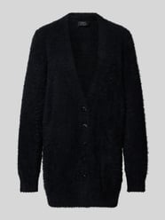 Gebreid jack met V-hals en knoopsluiting van Marc Cain - 44